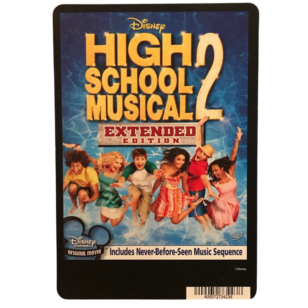 Mini Movie Poster - High School Musical 2 - Art Home Office Decor Fits A5 Frame